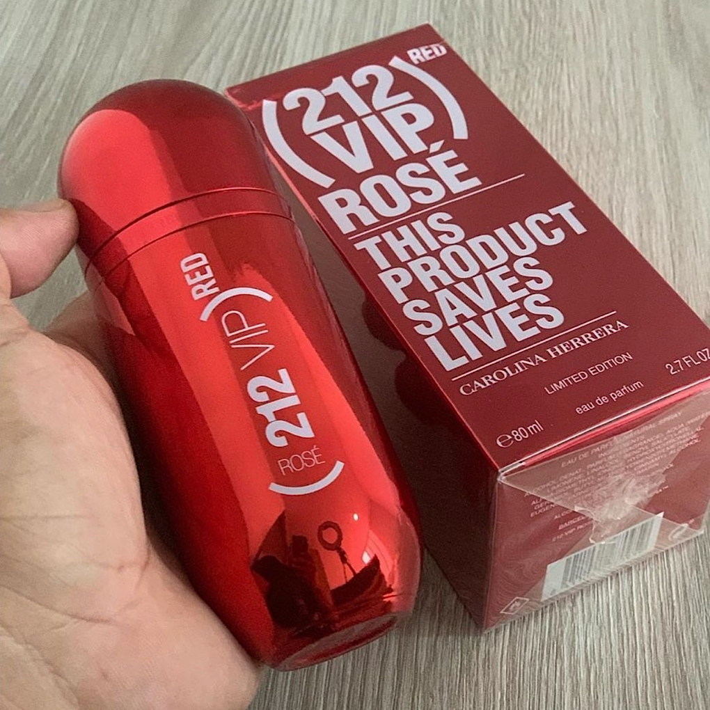 212 VIP ROSÉ RED CAROLINA HERRERA