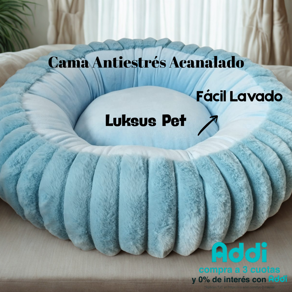 
                  
                    Camita Tipo Dona Acanalada – Suave, Antiestrés y Abrigada 🐾 - ¡Envío Gratis + Obsequio!
                  
                