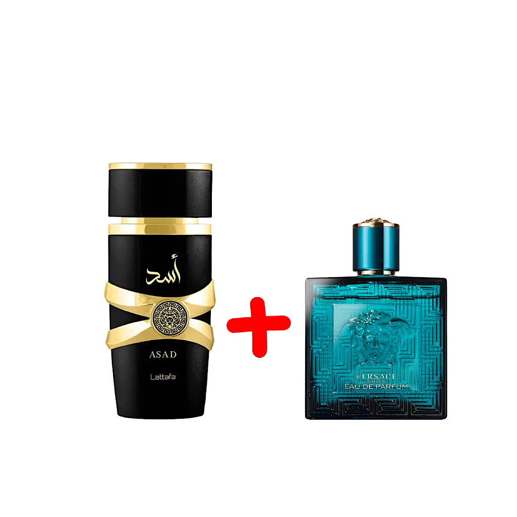 ✨Combo Especial✨: Eros Versace + Asad Lattafa